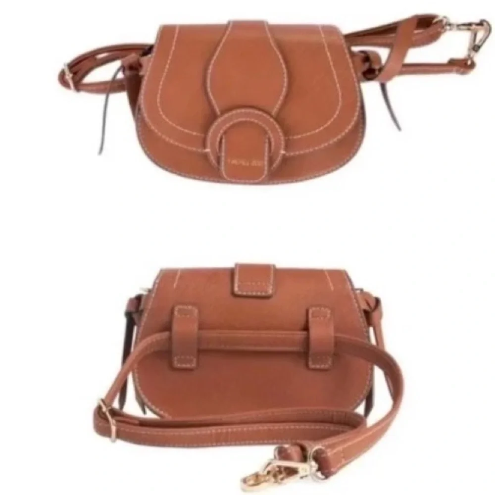 NWT Rachel Zoe Edessi brown Crossbody/belt bag - Picture 6 of 6